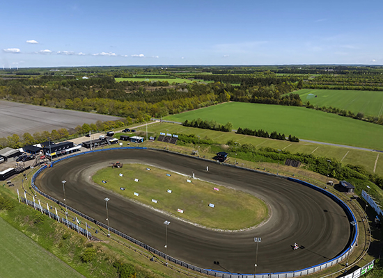 丹麦 GSK LIGA 联赛赛道照明